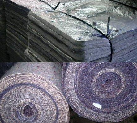 Isolador estampado térmico e acústico